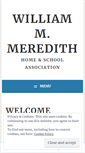 Mobile Screenshot of meredithmatters.org